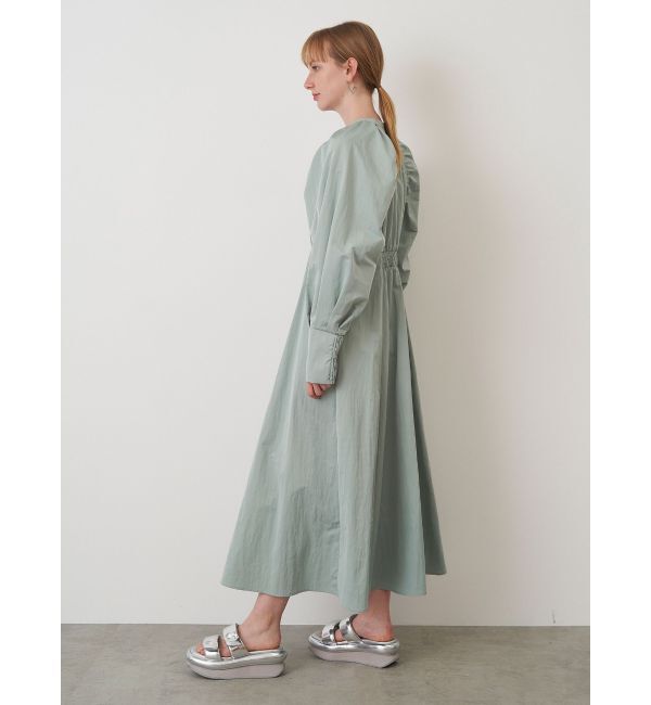 ELENDEEK「CENTER ZIP FLARE OP」|ワンピース|