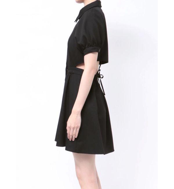 RESEXXY「サイドスリットシャツワンピース」|ワンピース|