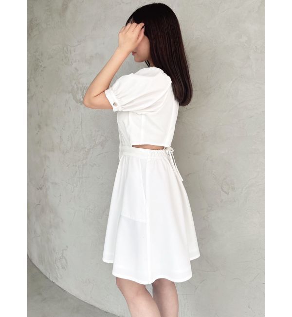 RESEXXY「サイドスリットシャツワンピース」|ワンピース|