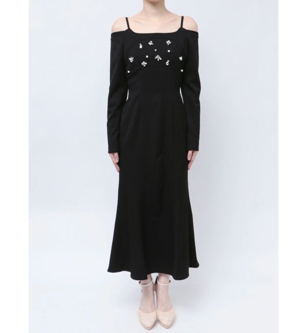 RESEXXY「ビジューオフショルワンピース」|ワンピース|