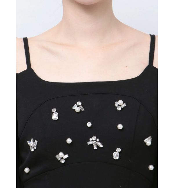 RESEXXY「ビジューオフショルワンピース」|ワンピース|