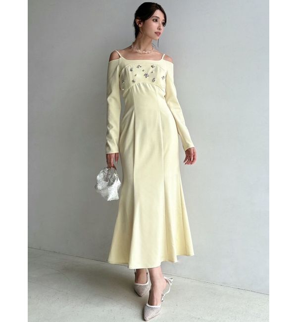 RESEXXY「ビジューオフショルワンピース」|ワンピース|