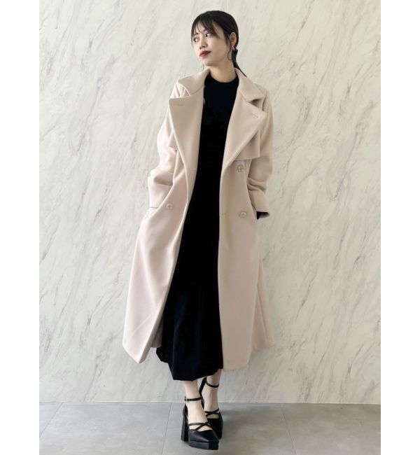 dazzlin「バブルヘムニットワンピース」|ワンピース|