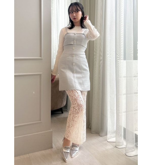 dazzlin「カーブパネルレースパンツ」|その他|