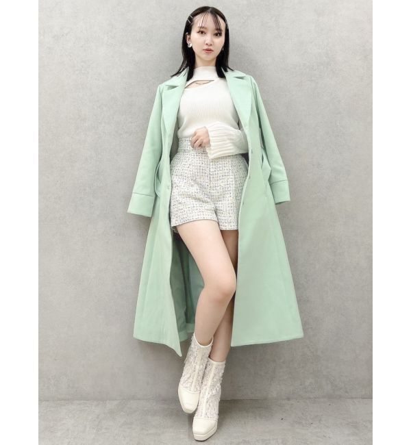 dazzlin「【セットアップ対応】ツイードタックショートパンツ」|その他|