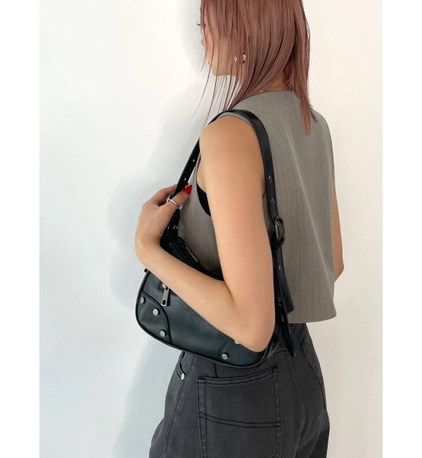 EMODA「ノーカラーコンパクトベスト」|ベスト・ジレ|