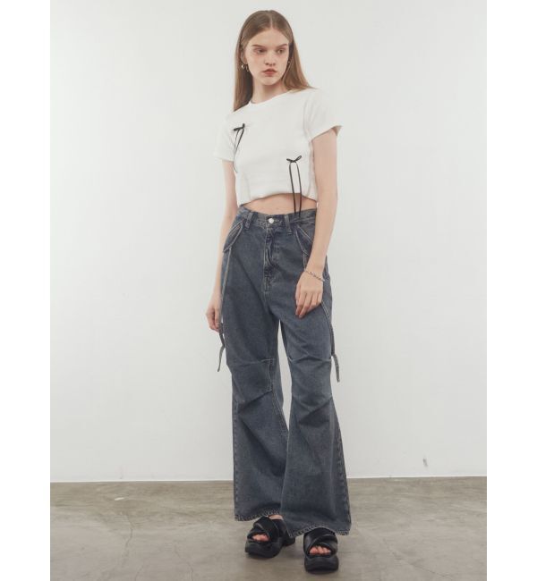 EMODA「ポイントリボンTシャツ」|Tシャツ・カットソー|