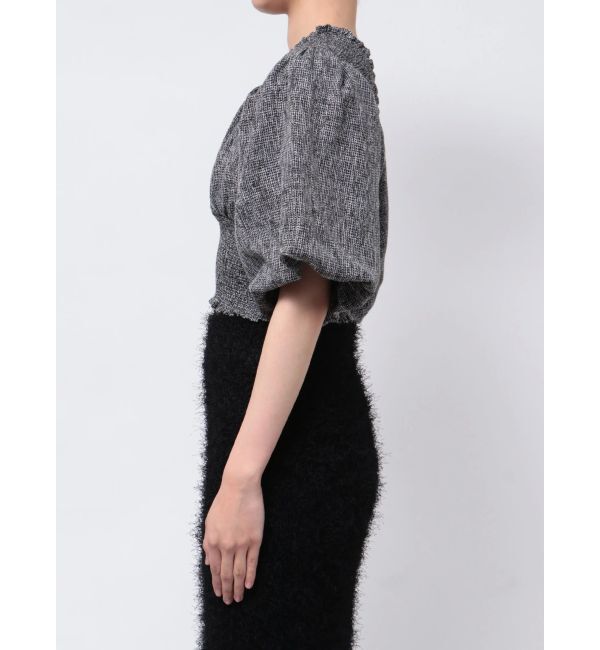 EMODA「シャーリングミニトップ」|Tシャツ・カットソー|