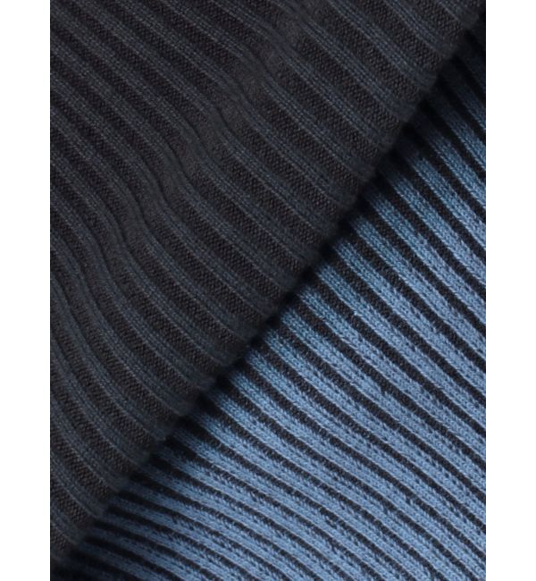 EMODA「グラデーションリブジップニット」|ニット・セーター|