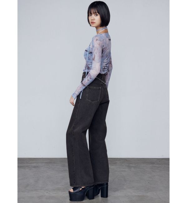 EMODA「チョーカーリボンシアートップ」|Tシャツ・カットソー|