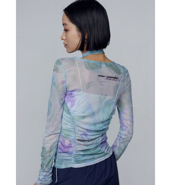 EMODA「チョーカーリボンシアートップ」|Tシャツ・カットソー|