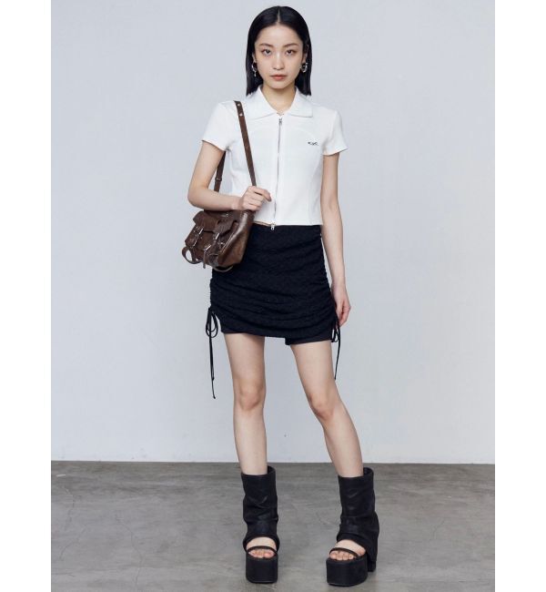 EMODA「レイヤーフィットリボンスカート」|スカート|