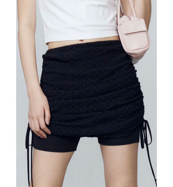 EMODA「レイヤーフィットリボンスカート」|スカート|