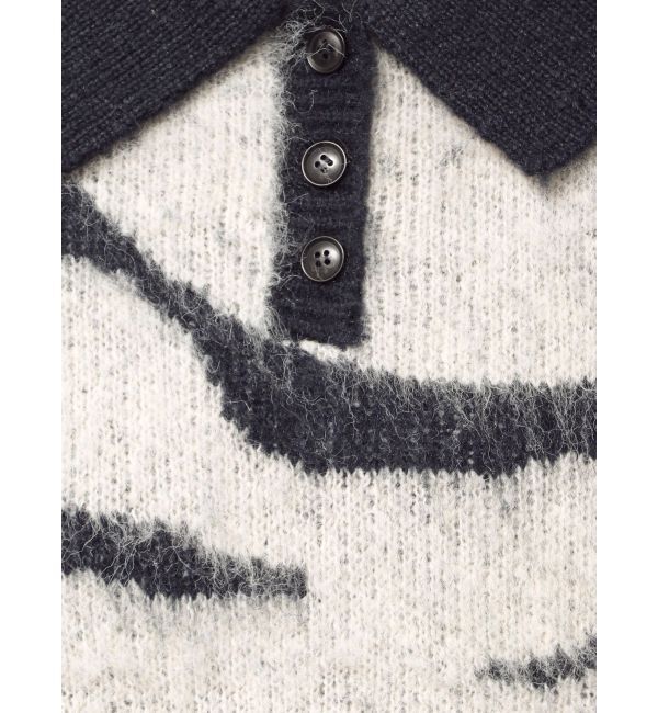 EMODA「アートゼブラカラーニット」|ニット・セーター|