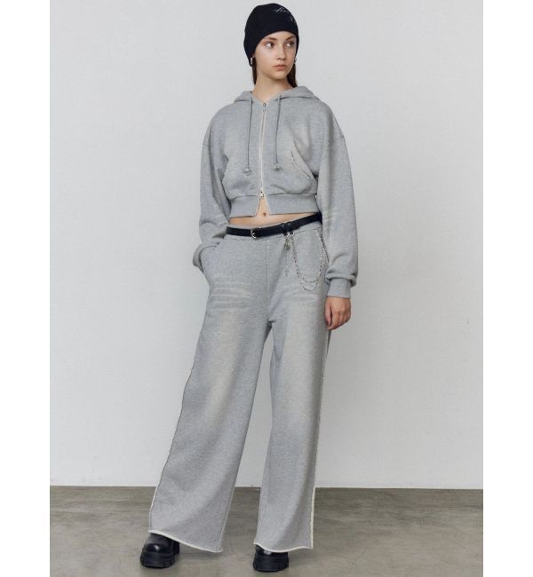 EMODA「シェービングショートジップフーディ」|パーカー|