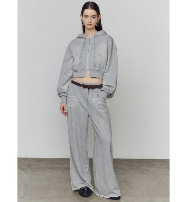 EMODA「シェービングショートジップフーディ」|パーカー|