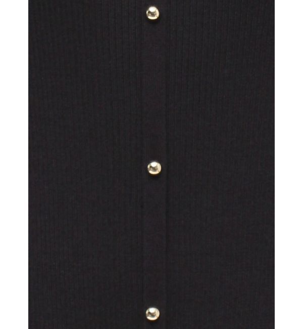 MERCURYDUO「2WAYナローストラップ釦付きニットワンピース」|ワンピース|