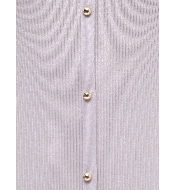 MERCURYDUO「2WAYナローストラップ釦付きニットワンピース」|ワンピース|