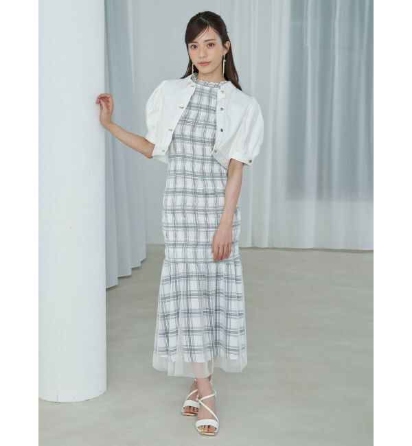 MERCURYDUO「パフスリーブデニムジャケット」|デニムジャケット|