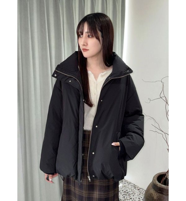 MERCURYDUO「スタンドカラーミドルダウンコート」|その他|