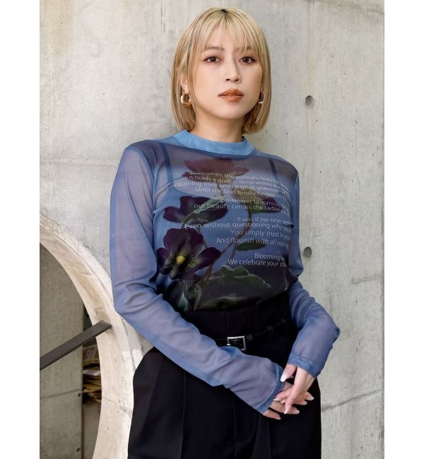 MURUA「フォトプリントシアートップス」|Tシャツ・カットソー|