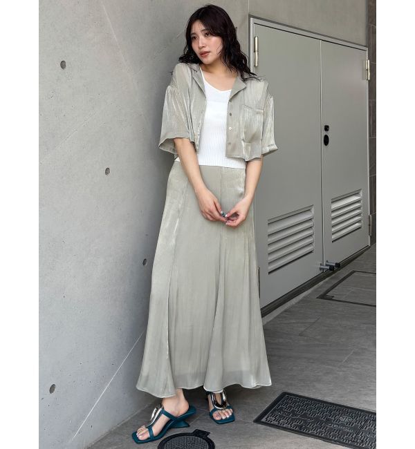 MURUA「シャイニーシアースカート」|スカート|