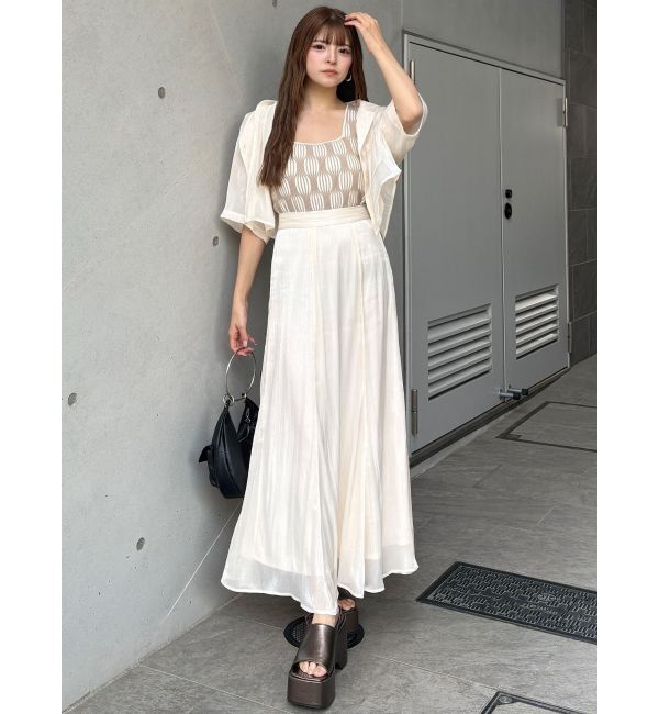 MURUA「シャイニーシアースカート」|スカート|