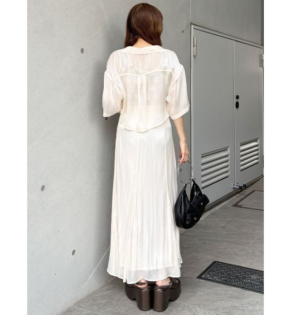 MURUA「シャイニーシアースカート」|スカート|