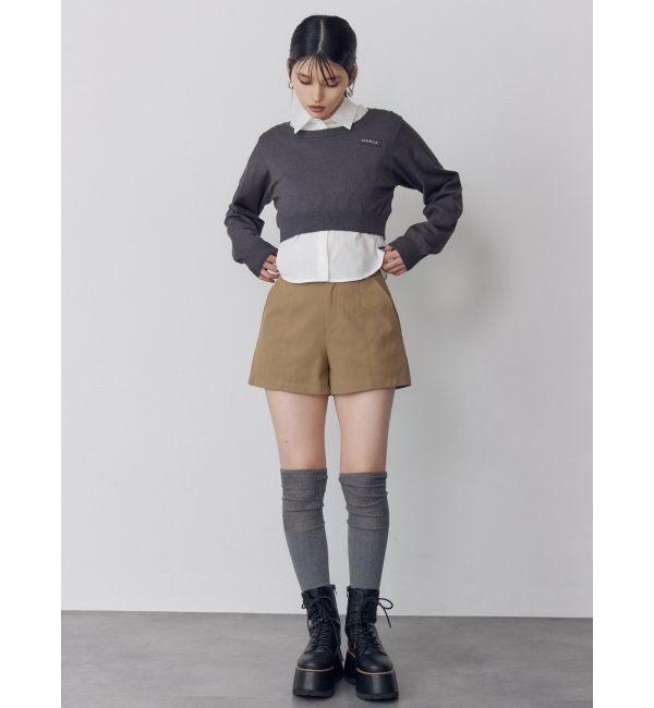 MURUA「フェイクスウェードショートパンツ」|その他|