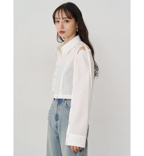 MURUA「カシュクールマルチウェイシャツ」|シャツ・ブラウス|