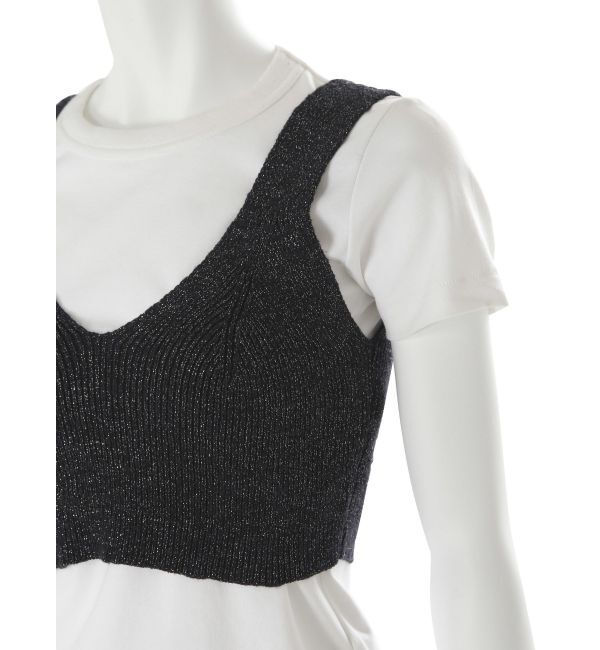 Ungrid「スラブニットビスチェ」|ニット・セーター|