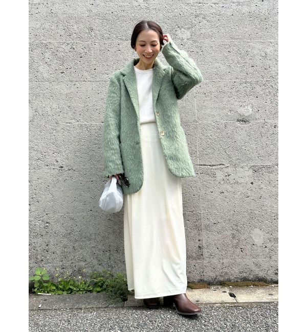 Ungrid「起毛ルーズジャケット」|テーラードジャケット|