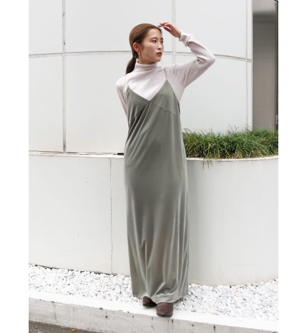 Ungrid「ベロアキャミワンピース」|ワンピース|