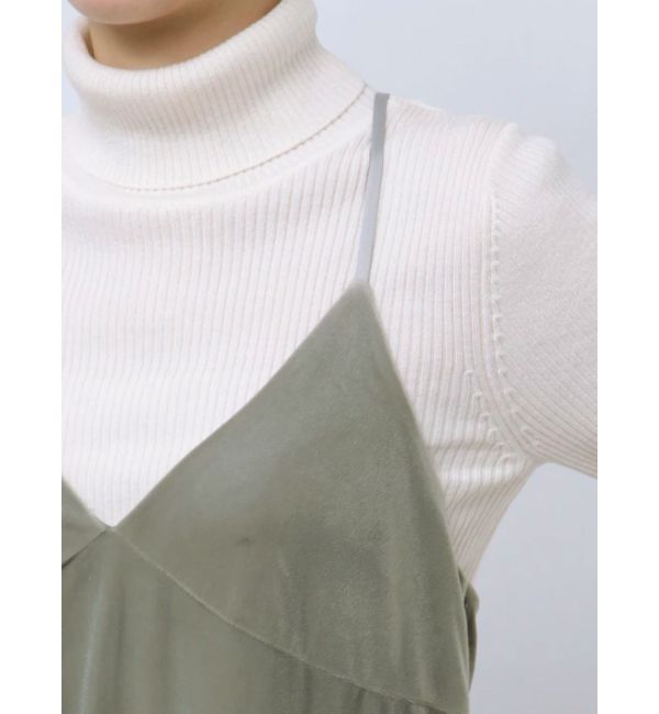 Ungrid「ベロアキャミワンピース」|ワンピース|