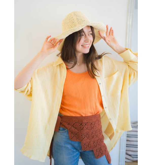 Ungrid「ランダムテレコタンクトップ」|タンクトップ|