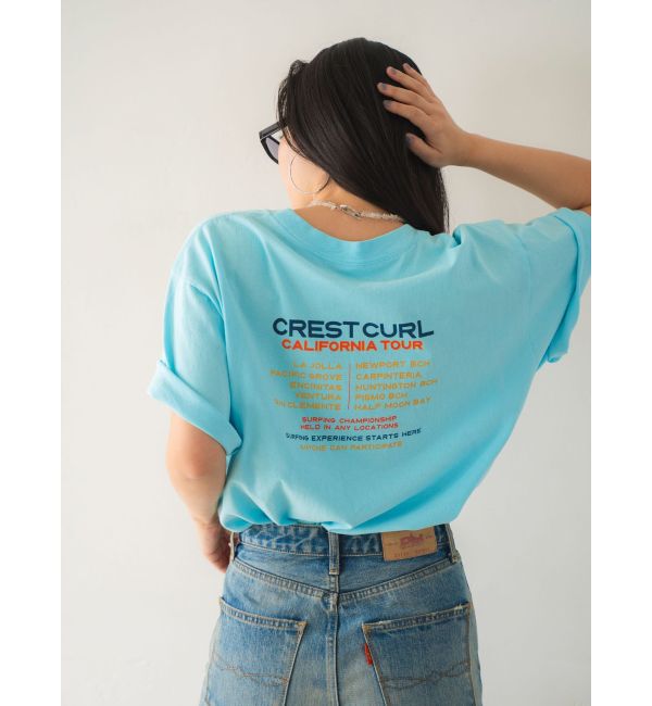 Ungrid「CREST CURLロゴTee」|Tシャツ・カットソー|