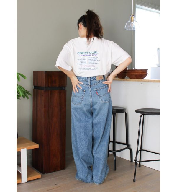 Ungrid「CREST CURLロゴTee」|Tシャツ・カットソー|