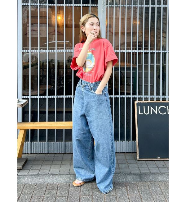 Ungrid「CREST CURLロゴTee」|Tシャツ・カットソー|