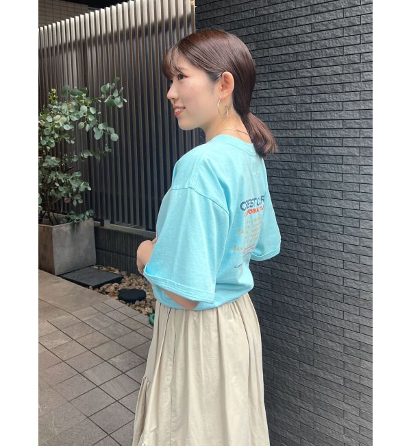 Ungrid「CREST CURLロゴTee」|Tシャツ・カットソー|