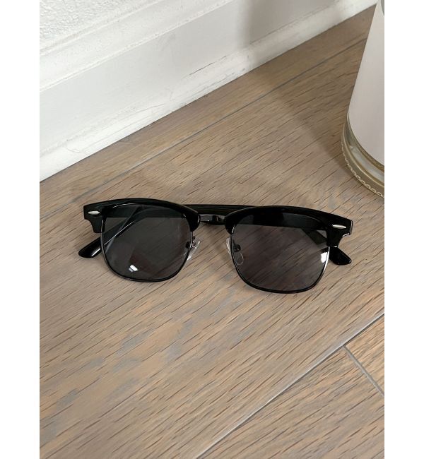 Ungrid「ハーフリムサングラス」|サングラス|