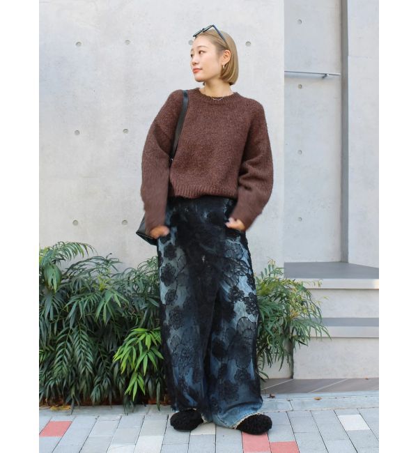 Ungrid「Levi's別注 RIBCAGE WIDE LEGデニム」|デニム|