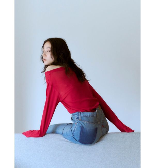 Ungrid「Levi's別注 RIBCAGE WIDE LEGデニム」|デニム|