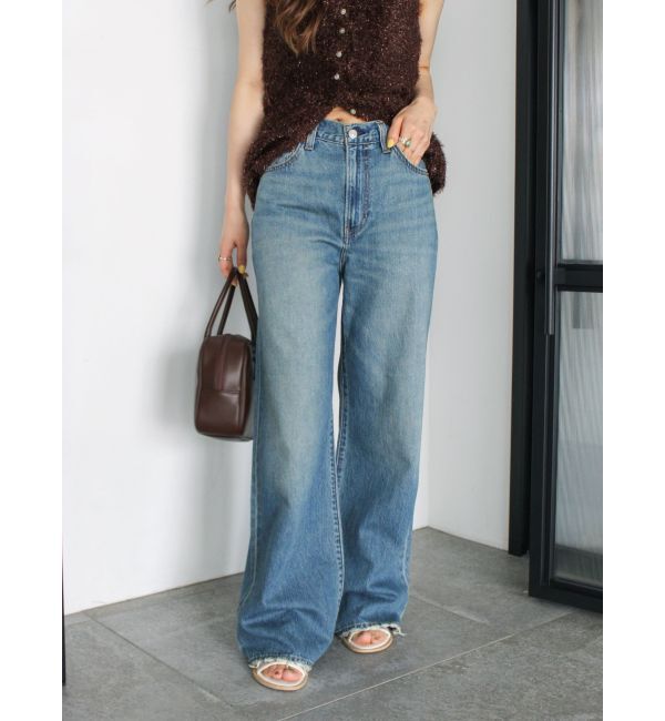 Ungrid「Levi's別注 RIBCAGE WIDE LEGデニム」|デニム|