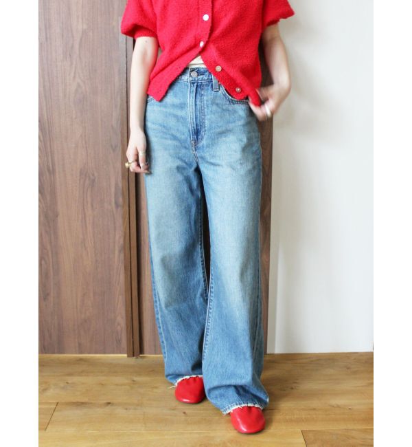 Ungrid「Levi's別注 RIBCAGE WIDE LEGデニム」|デニム|
