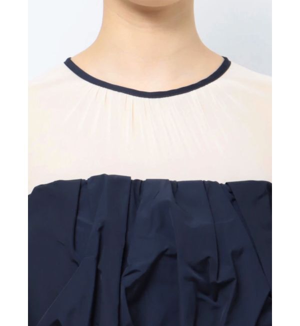 LAGUNAMOON「LADYフォルムペプラムレースドレス」|ドレス|