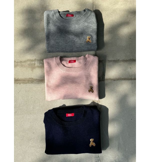 LAGUNAMOON「【POLO BCS コラボ】ベアニットプルオーバー」|スウェット・ジャージ|