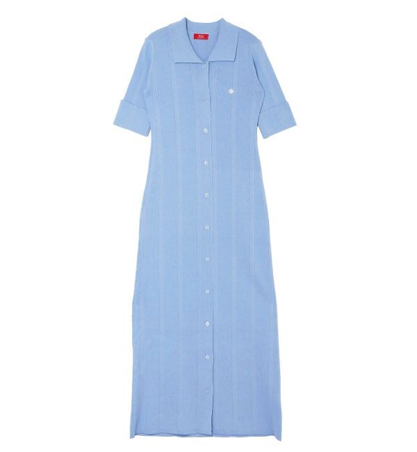 LAGUNAMOON「【POLO BCSコラボ】シャツカラーニットワンピース」|ワンピース|
