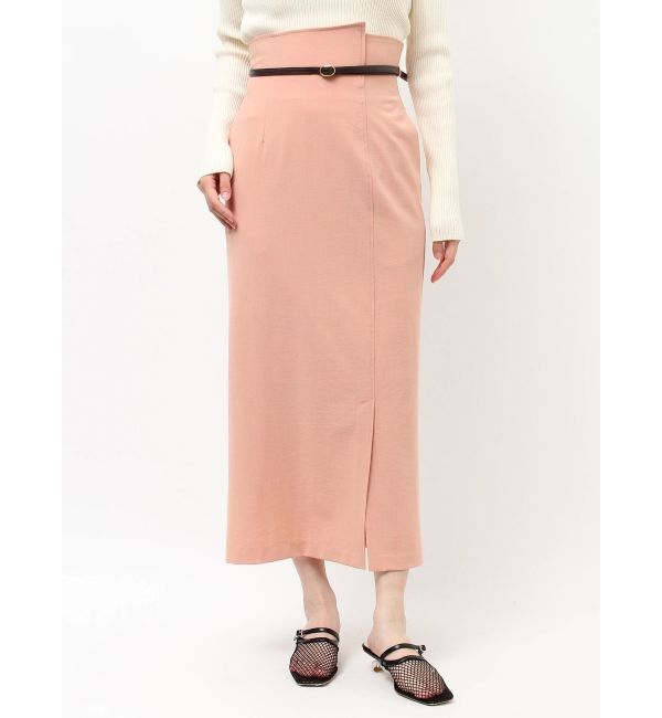 LAGUNAMOON「ベルトセットIラインスカート」|スカート|
