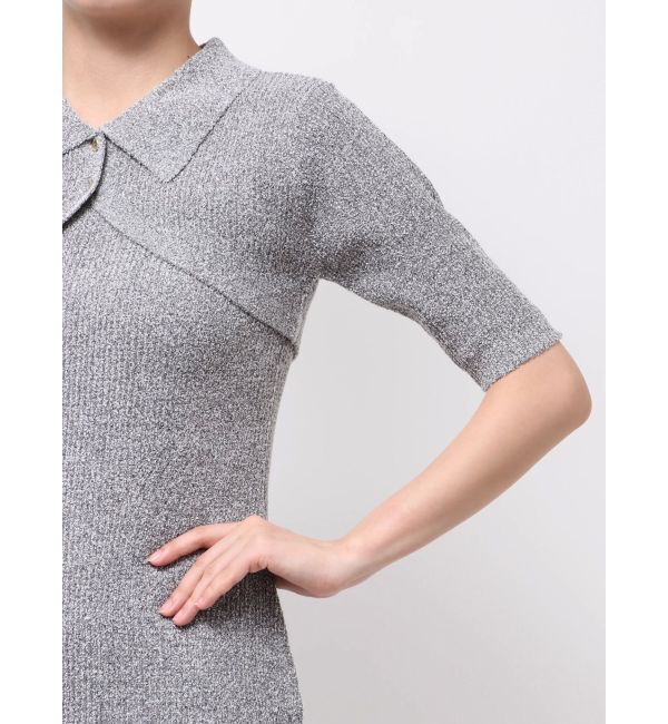 LAGUNAMOON「【追加生産】クロップドカーデセットニットワンピース」|ワンピース|