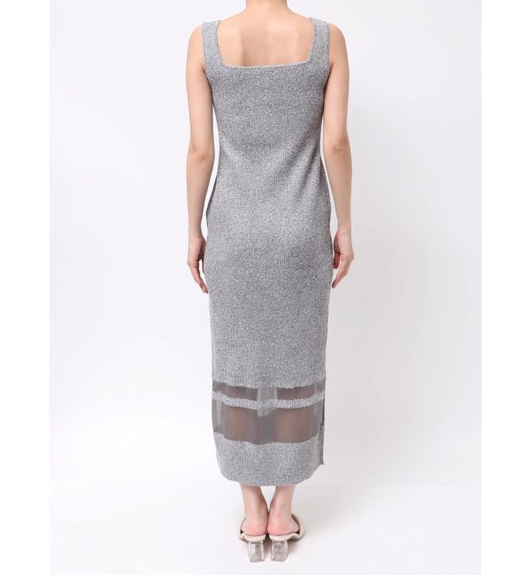 LAGUNAMOON「【追加生産】クロップドカーデセットニットワンピース」|ワンピース|